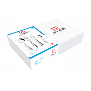   COFFRET COUVERT DE TABLE SERIE KENZA 24P 