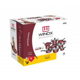   BATTERIE 25 PIECES MAGMA  