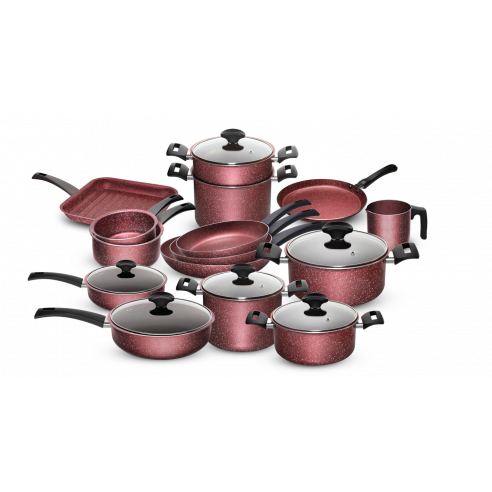   BATTERIE 25 PIECES MAGMA  