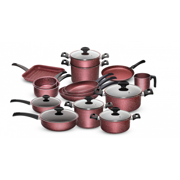   BATTERIE 25 PIECES MAGMA  