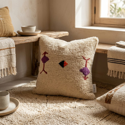 AYANNA Handmade Berber Cushion