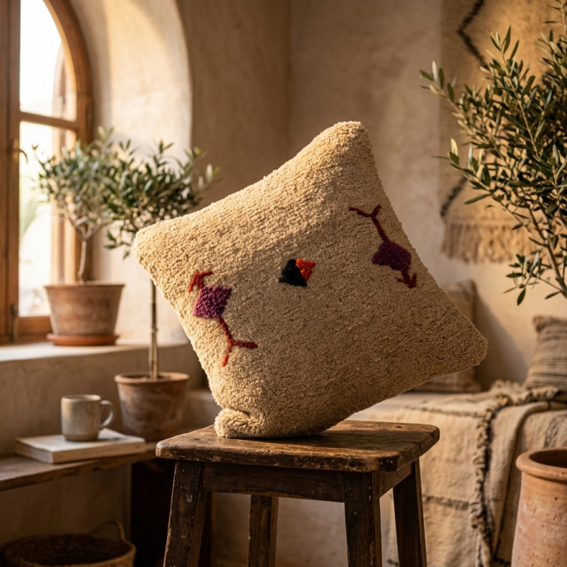 Coussin Berbère Fait Main AYANNA