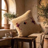 Handgefertigtes Berber Kissen AYANNA