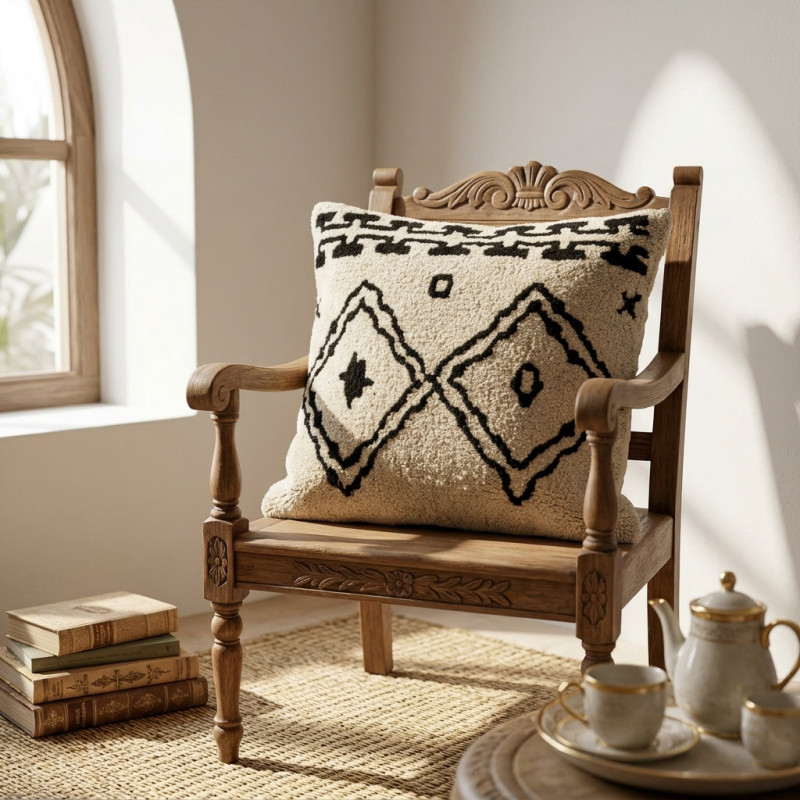 Emmanuelle Handmade Berber Cushion