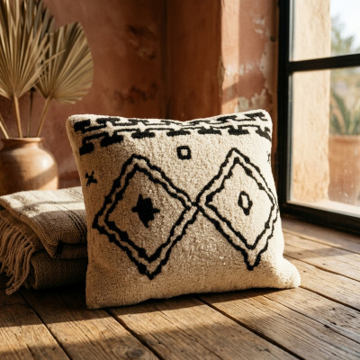 Coussin Berbère Fait Main Emmanuelle