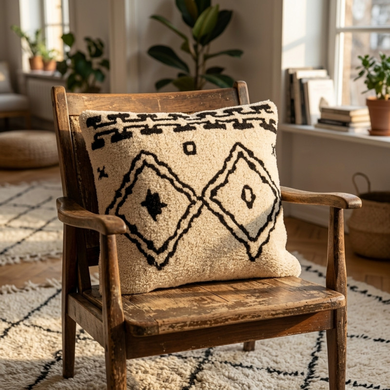 Emmanuelle Handmade Berber Cushion
