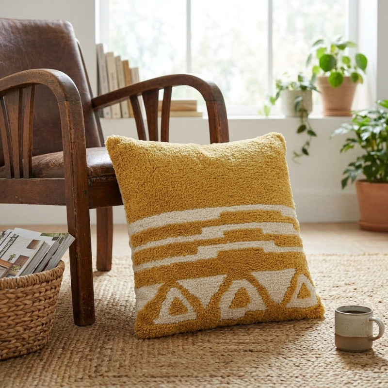 Sibylle Authentic Handwoven Berber Cushion