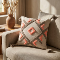 Panache Multicolour Decorative Cushion - 40x40 cm