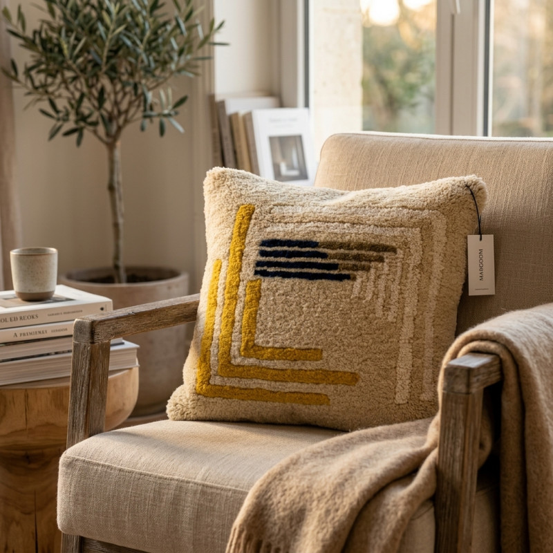 Youna Berber Cushion - Authentic Handmade Cushion