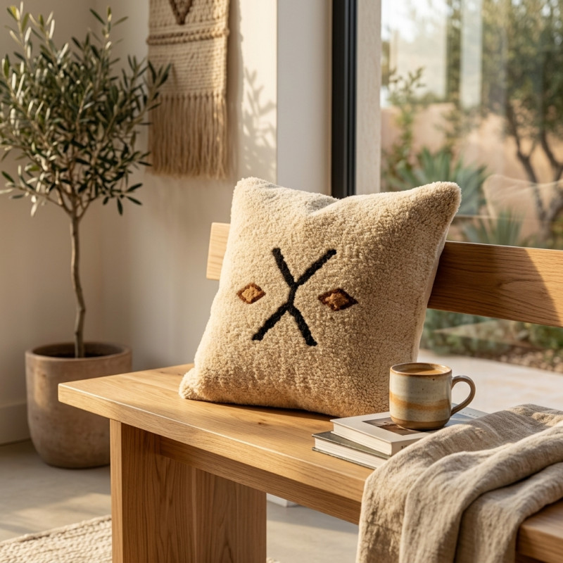 GIULIA Handmade Berber Cushion