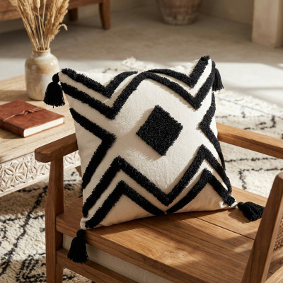 Coussin Artisanal Fait Main Margoom - 40x40cm