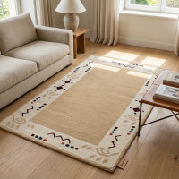 Melina Authentic Wool Berber Rug