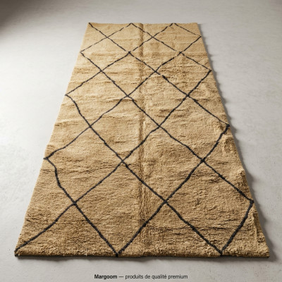 ALIA Authentic Hand-Knotted Berber Wool Rug 2