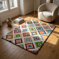 Tapis Berbère  fait main ATHENAIS