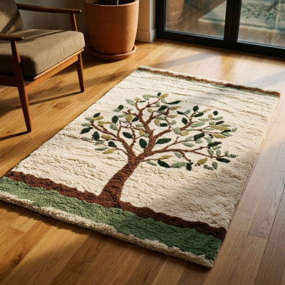Tapis Berbère Kilim Amal en Laine - Fait Main 2